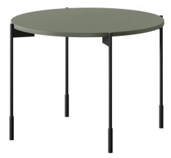 Klupski okrugli stolić Sonatia 45 - maslinasto zelena