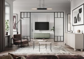 Dnevni boravak i spavaća soba Sonatia II - kašmir