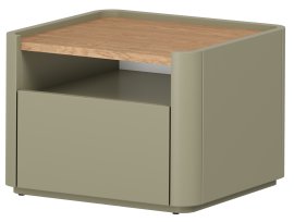 Noćni ormarić Elivo 50 1SZ - eukaliptus/baltski dune hrast