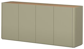 Komoda Elivo 200 4D - eukaliptus/baltski dune hrast