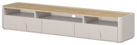 TV komoda Amilio 200 1K2SZ - kašmir/hrast nauljeni/ručke kašmir