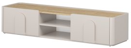 TV komoda Amilio 170 1K1SZ - kašmir/hrast nauljeni/ručke kašmir