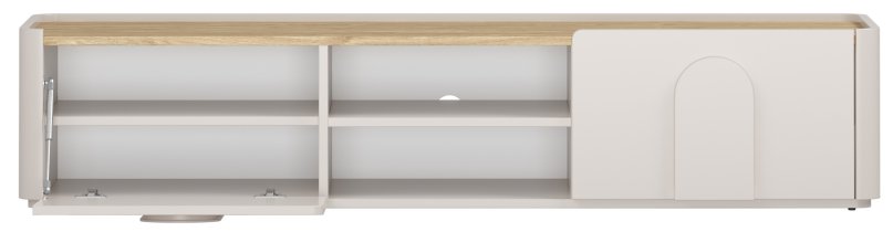 Bogart - TV komoda Amilio 170 1K1SZ - kašmir/hrast nauljeni/ručke kašmir