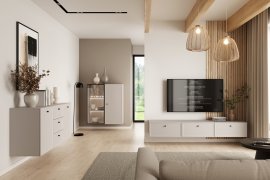 Zidna dnevna soba i spavaća soba Lorini