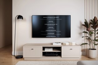 TV komoda na postolju Lorini 2SZ - 150 cm