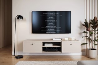 Bogart - Zidna TV komoda Lorini 2SZ - 150 cm