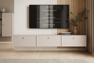 Bogart - Zidna TV komoda Lorini 2SZ1K - 200 cm