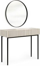 Toaletni stolić s ogledalom Nicole 60 cm - kašmir