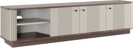 TV komoda Vesper na postolju 187 3D – kašmir/orah