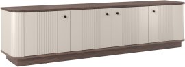 TV komoda Vesper na postolju 187 4D – kašmir/orah