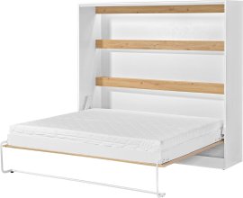 Vodoravni krevet u ormaru Perfect 160x200 cm - hrast