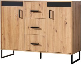 Široka komoda Lamelix 05 - bez letvica