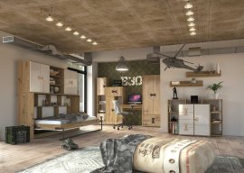 Dječja soba Index – artisan hrast sjaj