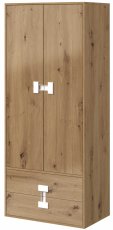 Garderobni ormar Index 01 – artisan hrast sjaj
