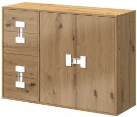 Komoda Index 08 – artisan hrast sjaj