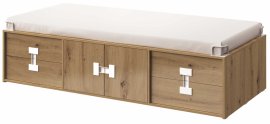 Dječji krevet Index 15 - 90x200 cm - artisan hrast sjaj