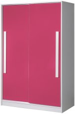Garderobni ormar s kliznim vratima Guliver 12 – ružičasta