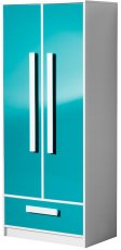 Garderobni ormar Guliver 01 - tirkizna