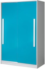 Garderobni ormar s kliznim vratima Guliver 12 - tirkizna