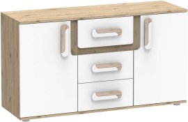 Komoda Apetito 07 - svijetli hrast