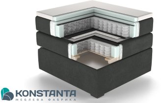 Constanta - Boxspring krevet Maya - 160x200 cm