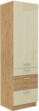Visoki element HG - artisan hrast/krem - 60 cm DKS-210 3S 1F