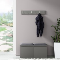 PKMebel - Set za predsoblje Emi 5 -  sivi (graphite)