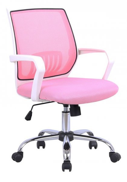 Uredska stolica Lili roza