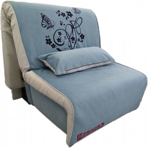 Novelty - Fotelja s ležajem Elegant azure