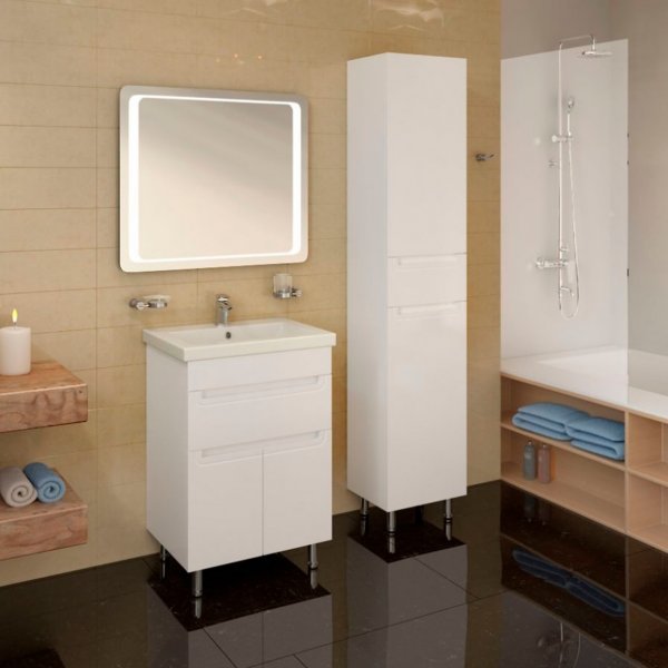 Aqua Rodos - Ogledalo za kupaonicu Omega 60 LED - 60 cm