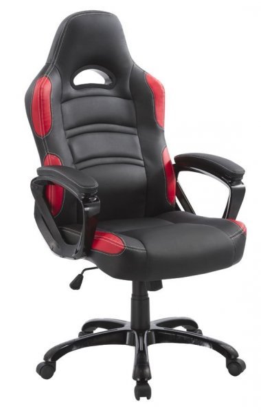 Uredska stolica Mavis II crvena+crna