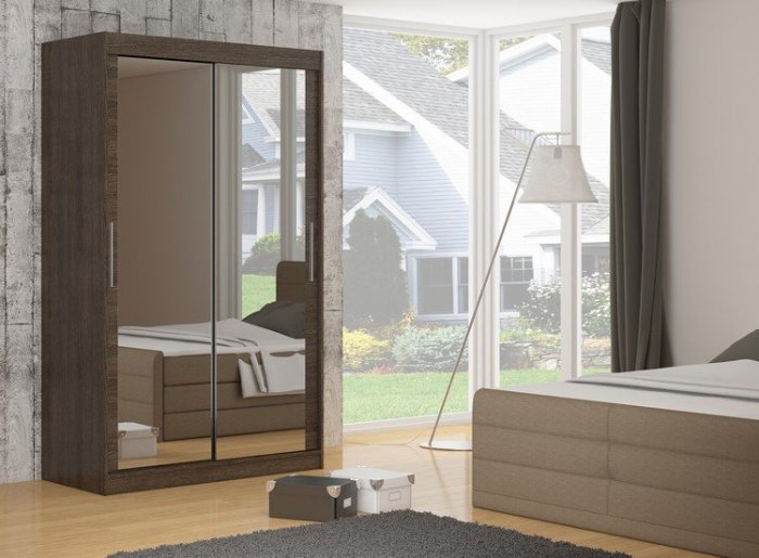 ADRK Furniture - Ormar s kliznim vratima Ettore - 180 cm