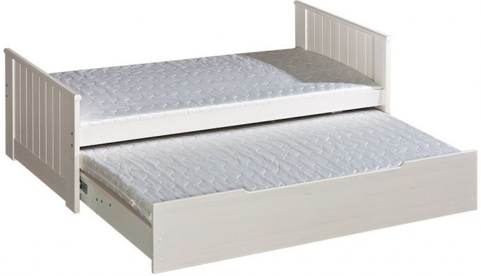 Dolmar - drvo - Krevet Tomi s dodatnim ležajem - 90x200 cm