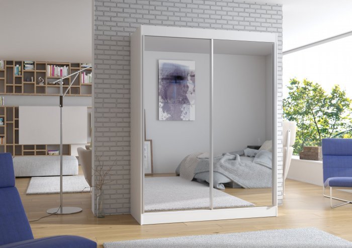 ADRK Furniture - Ormar s kliznim vratima Florest - 150 cm