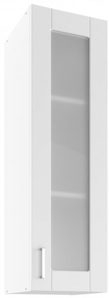 Lupus - Modul Milano bianco super mat  - UHOW 30 - zidni stakleni element s dvije police