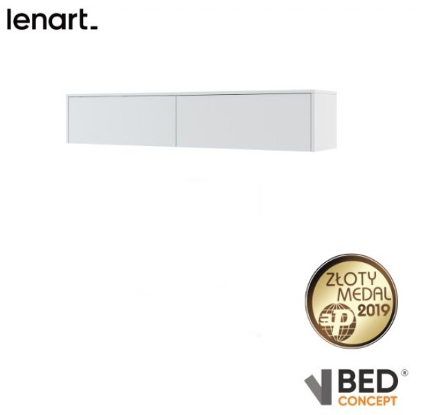 Bed Concept - Zidni element BC-15 za krevet BC-14 - bijela