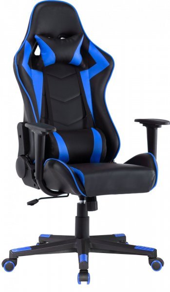 Gaming stolica Stripe crna+plava