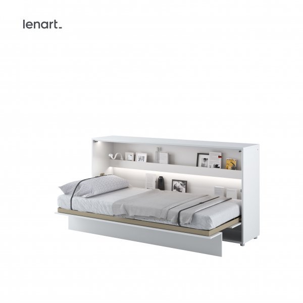 Bed Concept - Krevet u ormaru Lenart - Bed Concept 06 - 90x200 cm - bijela
