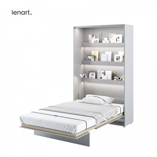 Bed Concept - Krevet u ormaru Lenart - Bed Concept 02 - 120x200 cm - siva