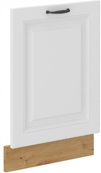 Stolarz Lempert - Vrata za ugradbenu perilicu suđa Stilo - bijela/artisan hrast - ZM 71.3x59.6 cm