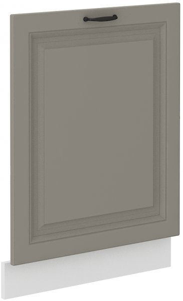 Stolarz Lempert - Vrata za ugradbenu perilicu suđa Stilo - сlaygrey/bijela - ZM 71,3x59,6 cm