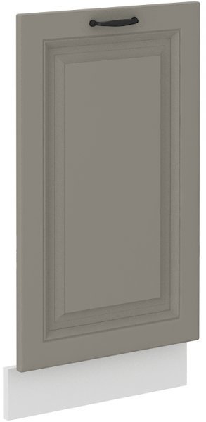 Stolarz Lempert - Vrata za ugradbenu perilicu suđa Stilo - сlaygrey/bijela - ZM 71,3x44,6 cm