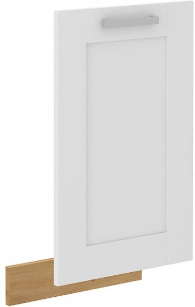 Stolarz Lempert - Vrata za ugradbenu perilicu suđa Luna - bijela/artisan hrast - ZM 71,3x44,6 cm