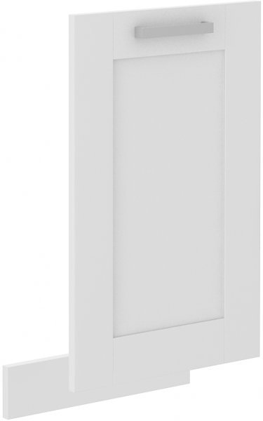 Stolarz Lempert - Vrata za ugradbenu perilicu suđa - bijela - ZM 71,3x44,6 cm