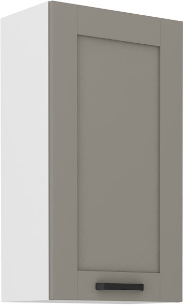 Stolarz Lempert - Gornji element Luna - claygrey/bijela - 50 cm G-90 1F