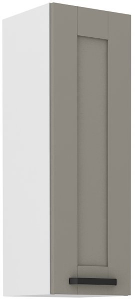 Stolarz Lempert - Gornji element Luna - claygrey/bijela - 30 cm G-90 1F