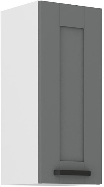 Stolarz Lempert - Gornji element Luna - dustgrey/bijela - 30 cm G-72 1F