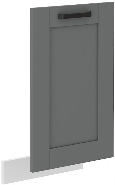Stolarz Lempert - Vrata za ugradbenu perilicu suđa Luna - dustgrey/bijela - ZM 71,3x44,6 cm