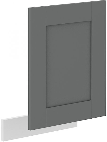 Stolarz Lempert - Vrata za ugradbenu perilicu suđa Luna - dustgrey/bijela - ZM 57x44,6 cm