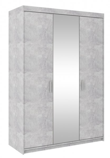 Stolarz Lempert - Ormar s ogledalom Elena BJ03 - svijetla beton siva